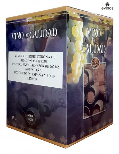 Vermouth Corona Aragon Bag in Box 15L img2