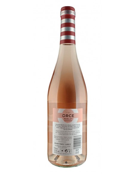 Viña Orce Rosado Merlot contra