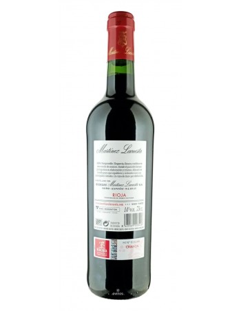 Martinez Lacuesta Tinto Crianza 2