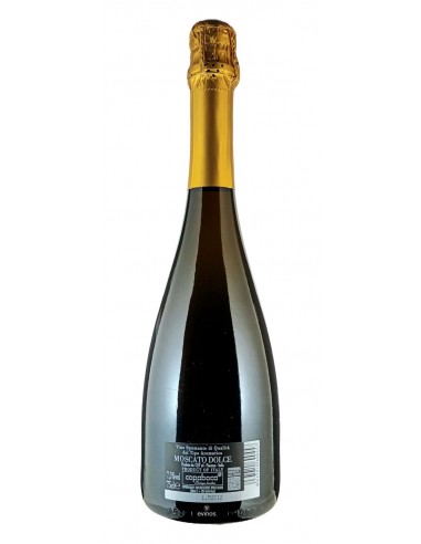 Secret Moment Moscato contra etiqueta