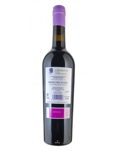 Juan Belmonte tinto 12 Meses la pausa contra etiqueta