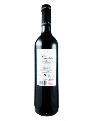 Chinchilla Tinto Roble contra-etiqueta