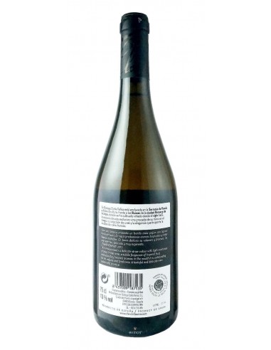 Cloe blanco Chardonnay  contra-etiqueta