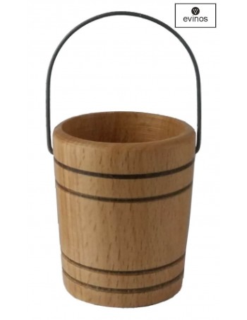 Cubito antigoteo de barril de 16 a 32L. Color Roble