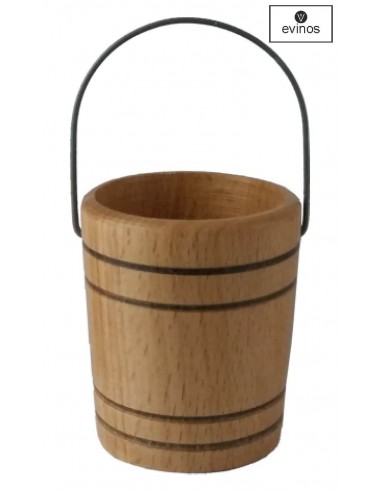 Cubito antigoteo de barril de 16 a 32L. Color Roble