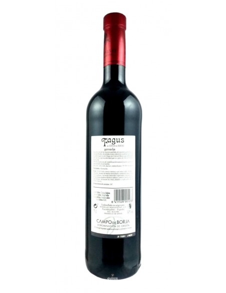 Fagus de Coto de Hayas Tinto contra-etiqueta